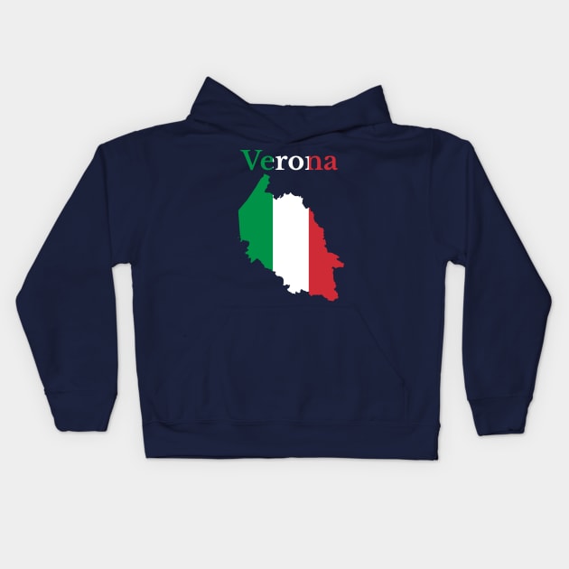 Province of Verona, Italy Kids Hoodie by maro_00